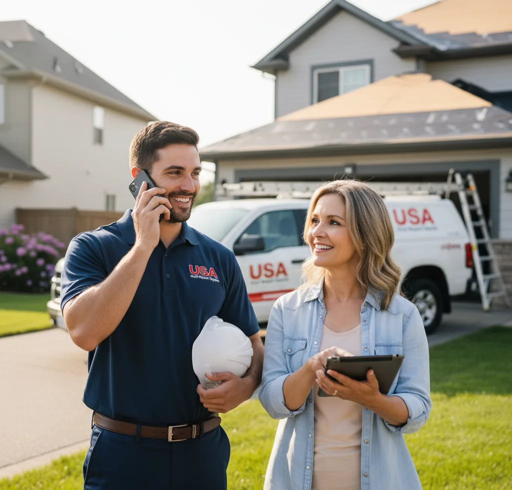 USA Roof Repair Experts customer support in Rebersburg